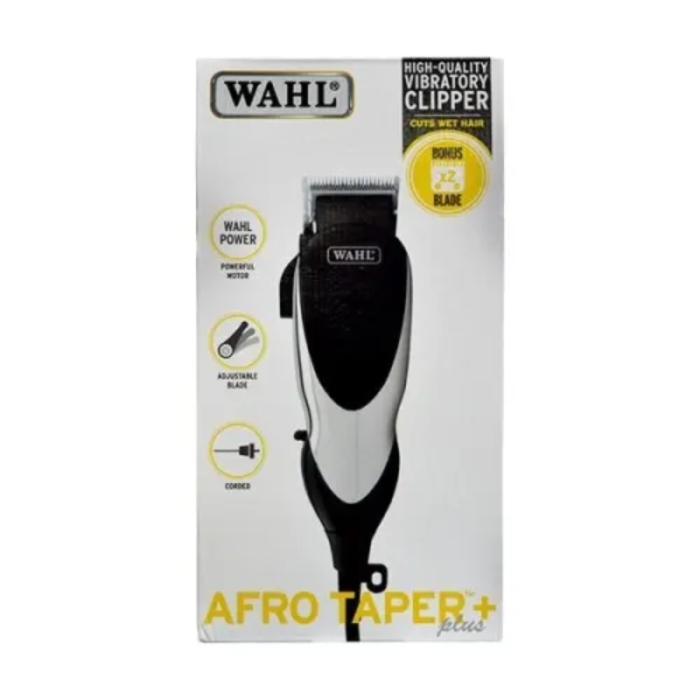 Wahl Afro Taper Plus Vibratory Clipper With Extra Blade| 79805-127