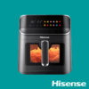 Hisense Air Fryer 6.7L 1350W (H06AFBS2S3)| HISAF06BS2S3-H
